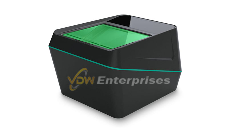 Matrix-750 Fingerprint Scanner in use